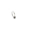 Skull Hoop Earring